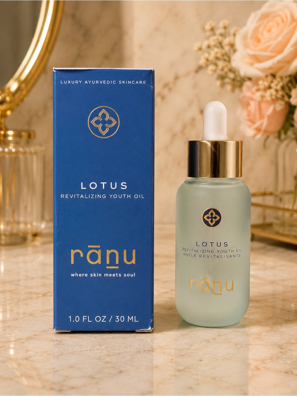 Ranu Lotus Revitalizing Youth Oil 1 oz 30 mL EXP 8/15/24